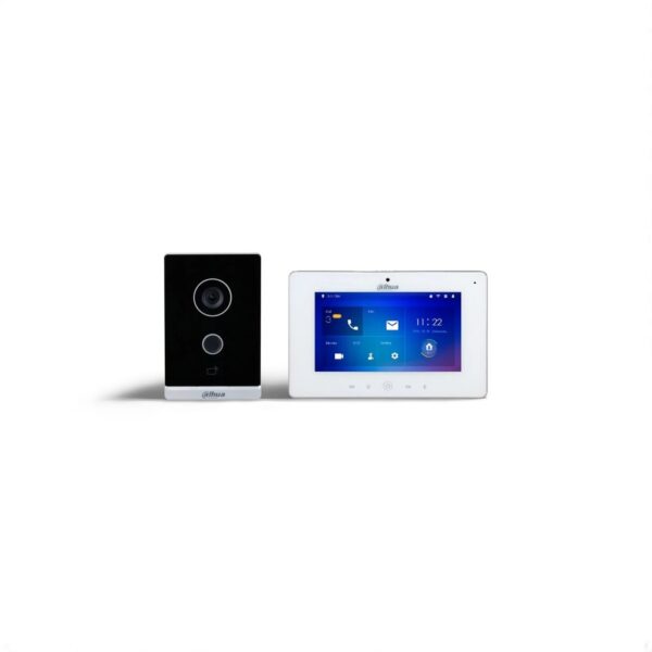 קיט אינטרקום (WIFI) על הטיח פנל IP אלחוטי משולב מצלמה + מסך לבן 7" Dahua KTW01אינטרקוםנינגה תקשורת והנדסה בע"מ
