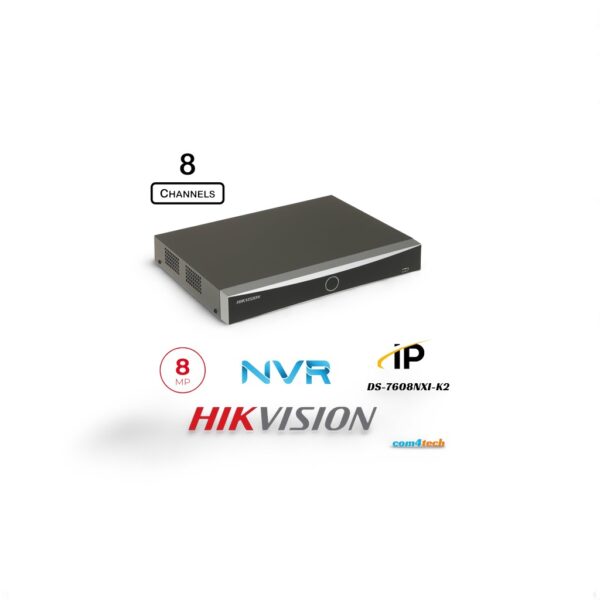 מערכת הקלטה NVR Hikvsion`DS-7608NXI-K2 זיהוי פנים ב-1 ערוצים תמיכה 8 ערוציםמערכת הקלטה NVRנינגה תקשורת והנדסה בע"מ