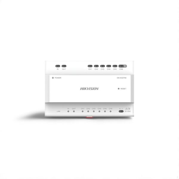 סוויטש DS-KAD706-P לאינטרקום דו גידי מתאים 6 ערוציםאינטרקוםנינגה תקשורת והנדסה בע"מ
