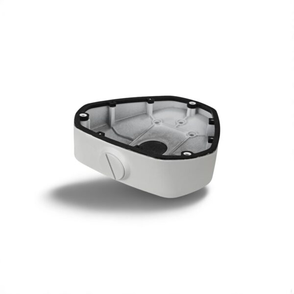 DS-1281ZJ-DM25 תושבת תקרה משופעת תושבת תקרה משופעת עבור מצלמת כיפה סגסוגת אלומיניום Hikvision לבןהגבהאות קופסאת חיבוריםנינגה תקשורת והנדסה בע"מ