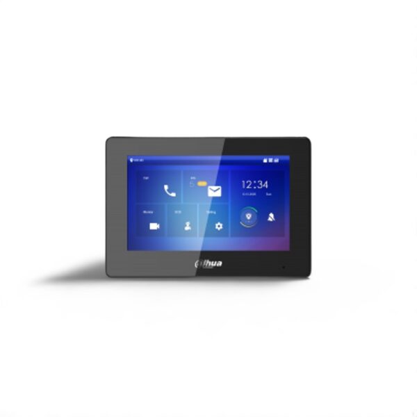 מסך מגע פנימי 7" בצבע שחור  IP Indoor Monitor VTH5421HB  Dahuaאינטרקוםנינגה תקשורת והנדסה בע"מ