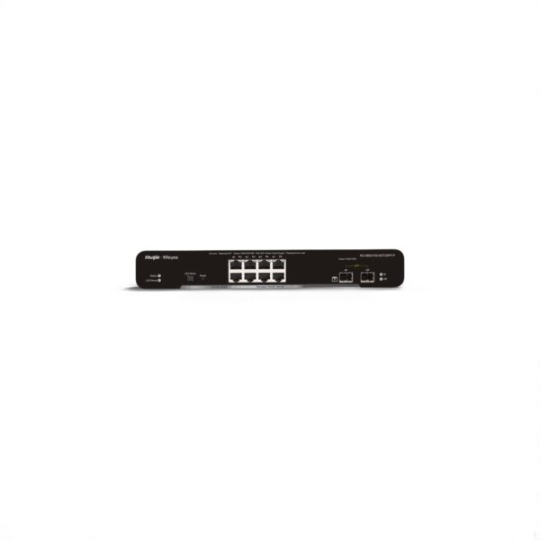 מתג PoE מנוהל בענן 10 יציאות Gigabit Layer 2 RG-NBS3100-8GT2SFP-P-מתגים וסוויצי'ים-נינגה תקשורת והנדסה בע"מ