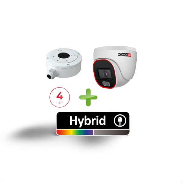 מצלמה כיפה Ip Provision 4Mp עדשה קבועה 2.8 מ"מ DH-340IPBN-28+קופסת חיבוריםמצלמות אבטחהנינגה תקשורת והנדסה בע"מ