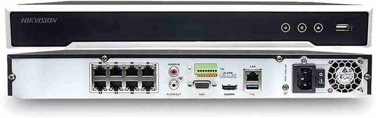 מערכת  הקלטה NVR Hikvision 8CH Poe  DS-7608NI-K2/8P דיסק 2 טרה-מערכת הקלטה NVR-נינגה תקשורת והנדסה בע"מ