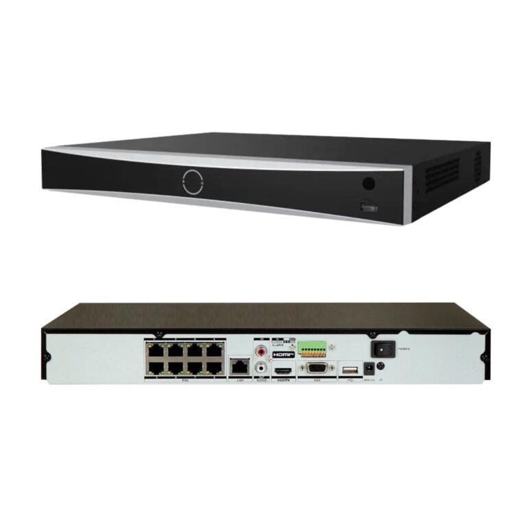 מערכת  הקלטה NVR Hikvision 8CH Poe DS-7608NXI-K2/8P  PoE X 8 דיסק 1 טרה-מערכת הקלטה NVR-נינגה תקשורת והנדסה בע"מ