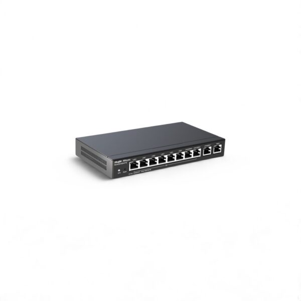 נתב ג'יגה עוצמתי דגם RG-EG310GH-P-E מבית Ruijie עם 10 יציאות RJ45נתבים ומודמיםנינגה תקשורת והנדסה בע"מ