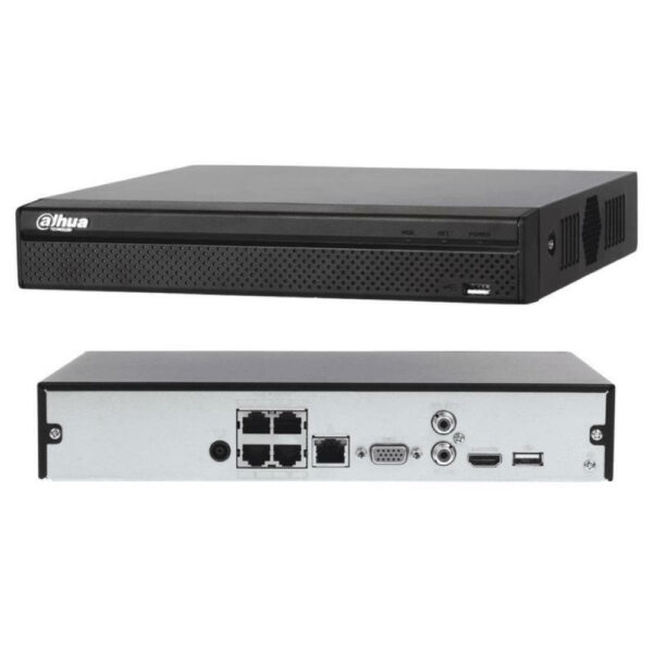 מערכת NVR ל8 מצלמות IP דגם NVR4108HS4KS2L 8 ערוצים  נינגה פתרונות תקשורת  נינגה פתרונות תקשורת
