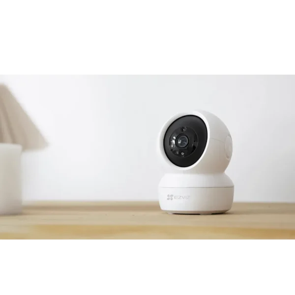 מצלמת אבטחה חכמה EZVIZ C6W פנורמית ומטוייחת 4MP עדשת 4 ממ איכות 2K+ WiFi  נינגה פתרונות תקשורת  נינגה פתרונות תקשורת