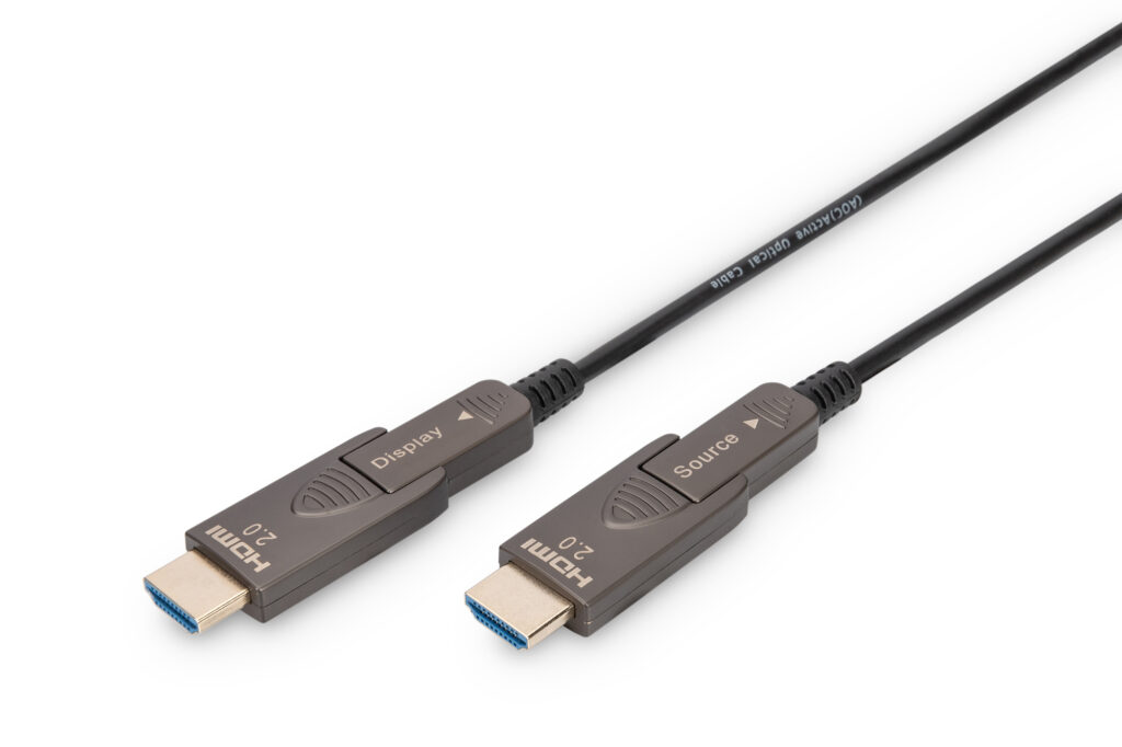 כבל HDMI אופטי 10 מטר ראש פריק מתאים להשחלותכבלי HDMIנינגה תקשורת והנדסה בע"מ