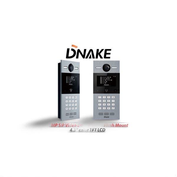אינטרקום  Dnake S215/S אינטרקום וידאו IP עם תצוגת מקלדת, 3 ממסרים-אינטרקום-נינגה פתרונות תקשורת