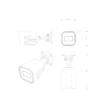 מצלמת אבטחה היברידית 3K BASIC BSH33K0AB28 | עדשה קבועה 28 ממ | זווית צפייה 95°  נינגה פתרונות תקשורת  נינגה פתרונות תקשורת