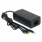 ספק כוח רבערוצי למצלמות 12V 5A עם מפצל לארבעה יחידות  דגם PR12V5A  נינגה פתרונות תקשורת  נינגה פתרונות תקשורת