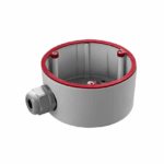 קופסת חיבורים HIKVISION מדגם DS1280ZJDM18 מיועד לשימוש עם מצלמות כיפה בצבע סגסוגת אלומיניום פתרון איכותי ועמיד להתקנה מקצועית של מערכות אבטחה  נינגה פתרונות תקשורת  נינגה פתרונות תקשורת