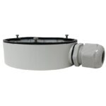 קופסת חיבורים HIKVISION מדגם DS1280ZJDM55 מיועד לשימוש עם מצלמות כיפה בצבע סגסוגת אלומיניום פתרון איכותי ועמיד להתקנה מקצועית של מערכות אבטחה  נינגה פתרונות תקשורת  נינגה פתרונות תקשורת