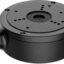 קופסת חיבורים HIKVISION מדגם DS1280ZJSBlack מיועד לשימוש עם מצלמות טורט בצבע סגסוגת אלומיניום פתרון איכותי ועמיד להתקנה מקצועית של מערכות אבטחה  נינגה פתרונות תקשורת  נינגה פתרונות תקשורת