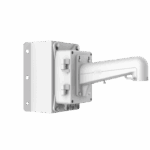 זרוע וקופסת חיבורים HIKVISION מדגם DS1602ZJBox מיועד לשימוש עם מצלמות PTZ בצבע סגסוגת אלומיניום ופלדה פתרון איכותי ועמיד להתקנה מקצועית של מערכות אבטחה  נינגה פתרונות תקשורת  נינגה פתרונות תקשורת