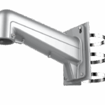 זרוע קיר עם מתאם לעמוד HIKVISION מדגם DS1602ZJPole מיועד לשימוש עם מצלמות PTZ בצבע סגסוגת אלומיניום ופלדה פתרון איכותי ועמיד להתקנה מקצועית של מערכות אבטחה  נינגה פתרונות תקשורת  נינגה פתרונות תקשורת